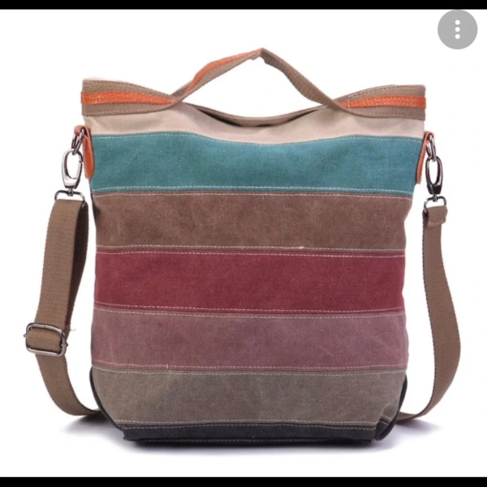 K2 Canvas Shoulder Bag - Picture 1 of 8